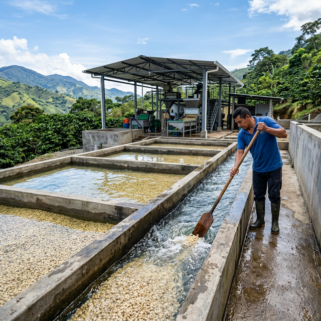 Washed Coffee Processing Mill